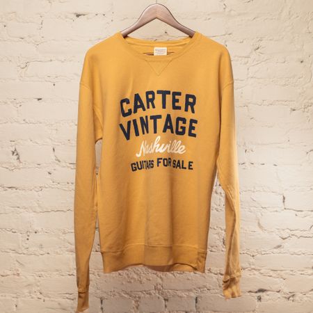 Carter Vintage Gold "Guitars For Sale" Crewneck thumbnail