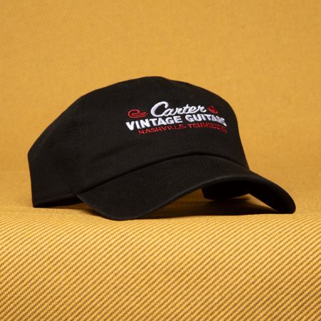 Carter Vintage Black and Red Dad Hat thumbnail