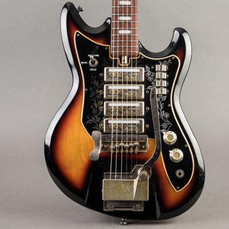 Teisco Del Rey ET-440 Owned by Nathaniel Rateliff 1960s, Sunburst thumbnail