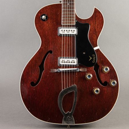 Guild Starfire II Owned by Nathaniel Rateliff 1961, Cherry thumbnail