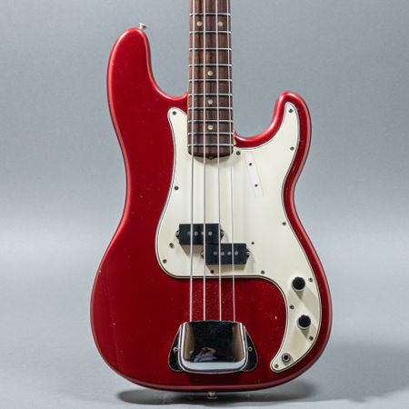 Norman's Rare Guitars - Fender Precision Bass 1966, Dakota Red