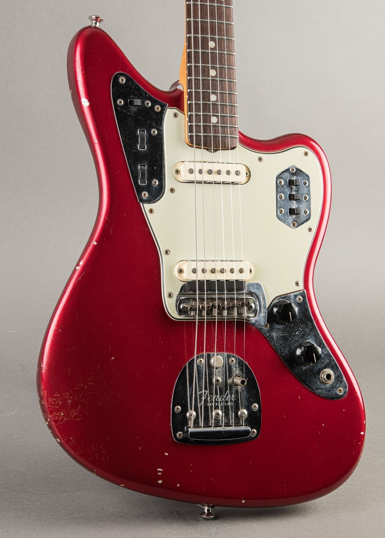 Fender Jaguar レッド エレキギター Norman's Rare Guitars - Fender Jaguar 1964, Candy Apple Red