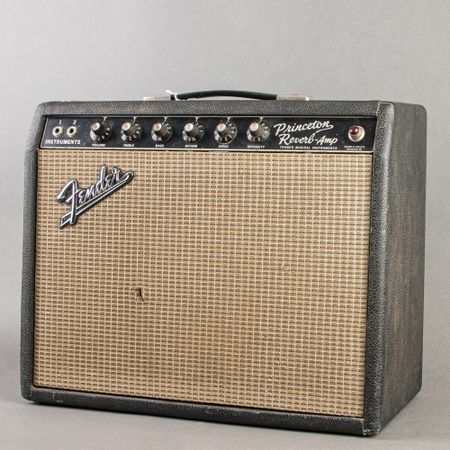 Fender Princeton Reverb AA764 1966, Black thumbnail