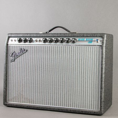Fender '68 Custom Deluxe Reverb Limited Edition 2016, Gun Metal Grey thumbnail