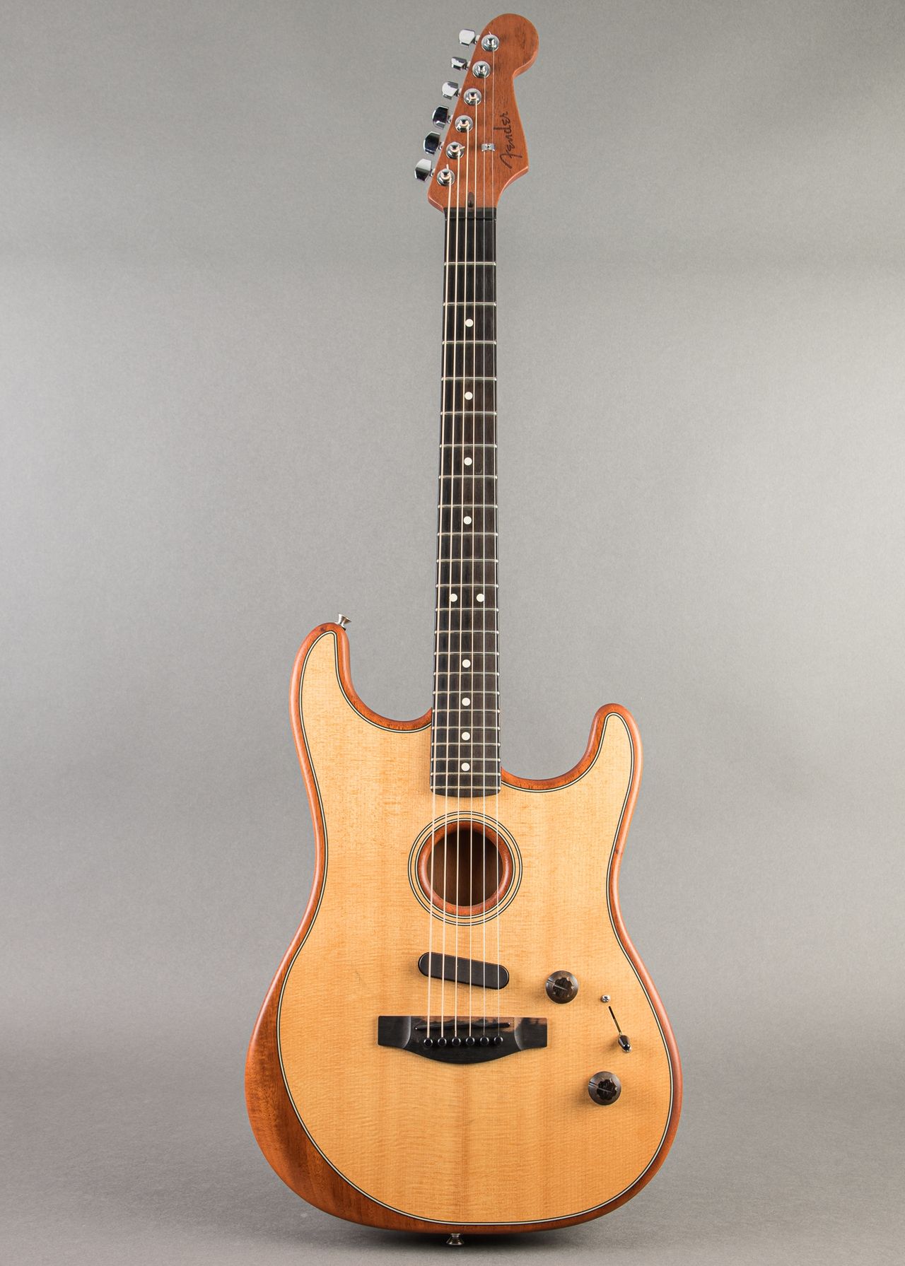 Carter Vintage - Fender Acoustasonic Stratocaster 2020, Natural