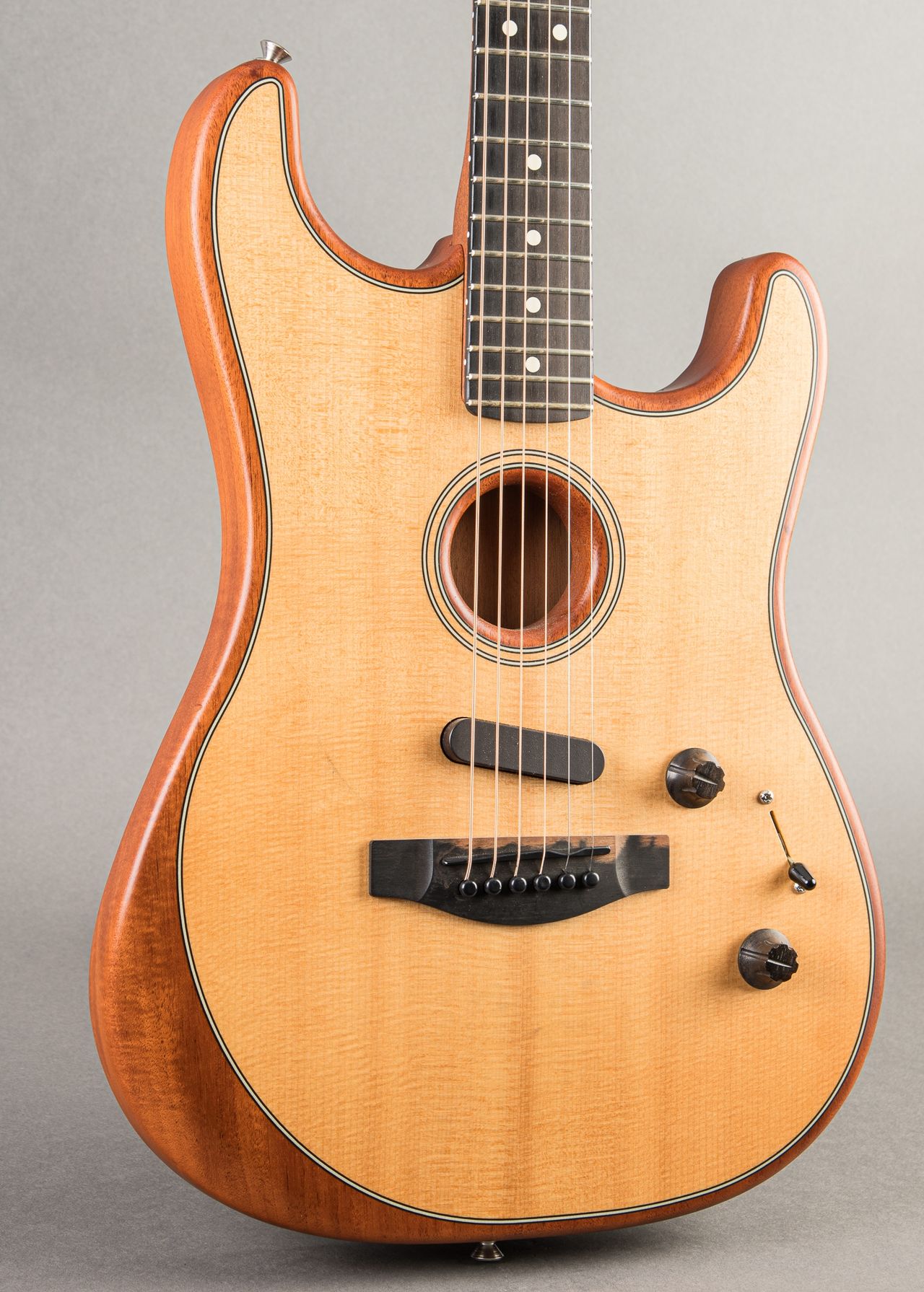 Carter Vintage - Fender Acoustasonic Stratocaster 2020, Natural