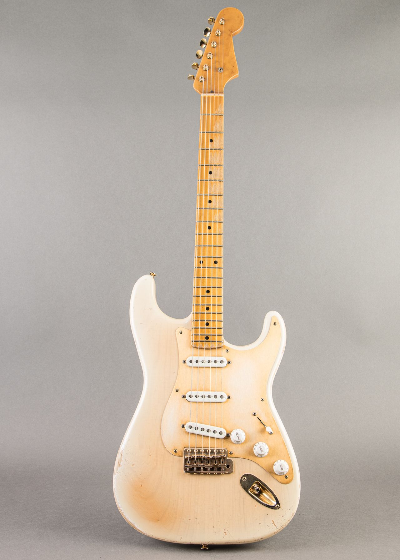 Carter Vintage - Nacho Stratocaster 2023, Olympic White | Carter