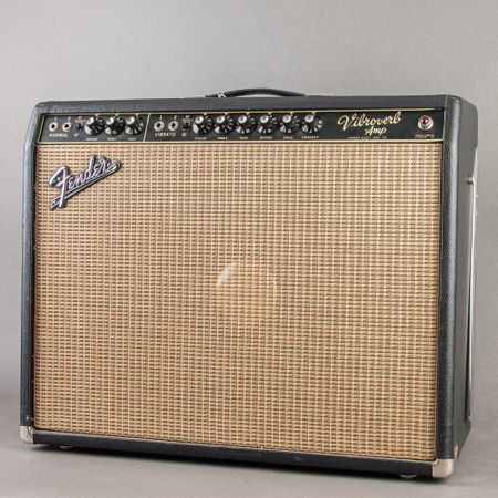 Fender Parts Vibroverb AB763 1x15 Combo w/ JBL D130F 1968, Black thumbnail