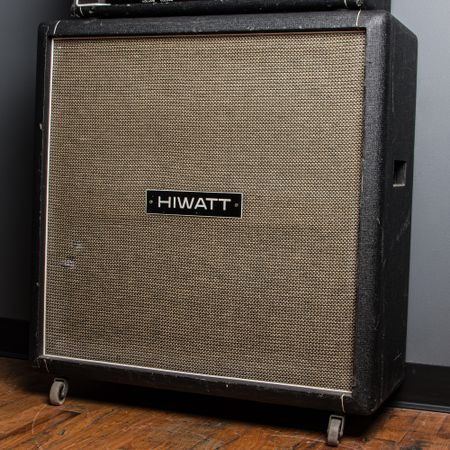Hiwatt SE4122 4x12 Straight Cab w/ Original Fane Speakers 1972, Black thumbnail