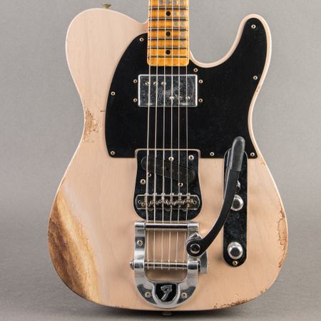 Fender Custom Shop CuNiFe Black Guard Telecaster 2026, Heavy Relic Dirty White Blonde thumbnail