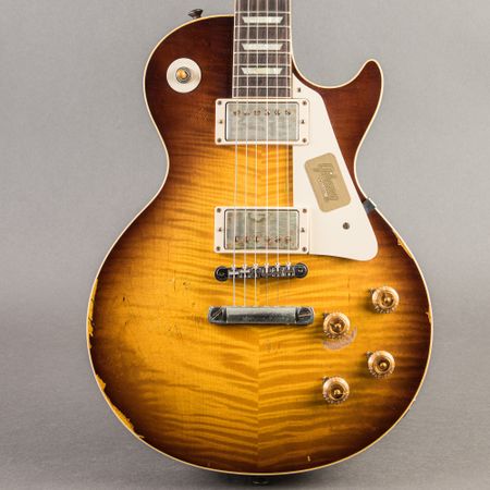 Gibson Custom Shop Joe Perry 1959 Les Paul Aged 2013, Tobacco Sunburst thumbnail