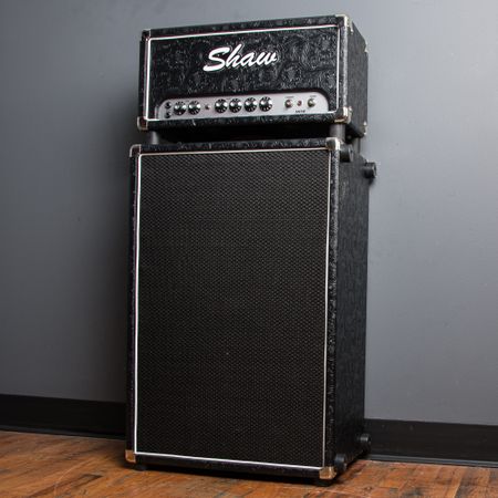 Shaw Amps Full Tilt 30 Head w/ 2x12 Cab & Road Case 2020's, Black Western thumbnail