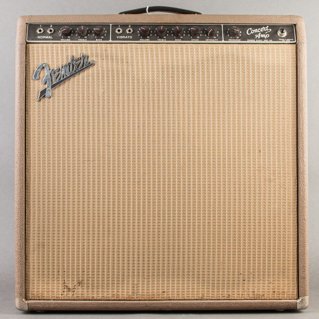 Carter Vintage - Fender Concert 6G12-A 4x10 Combo 1962, Brown