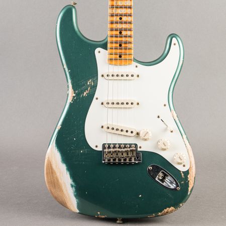 Fender Custom Shop SR25 1957 Stratocaster Heavy Relic 2025, Aged Sherwood Green Metallic thumbnail
