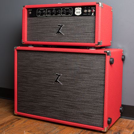 Dr. Z EZG-50 Head w/ 2x12 Z-Best Cab 2020's, Red thumbnail