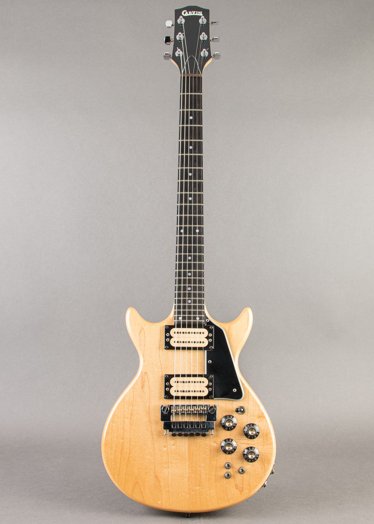 Carter Vintage - Carvin DC-150 1980s, Natural | Carter Vintage Guitar
