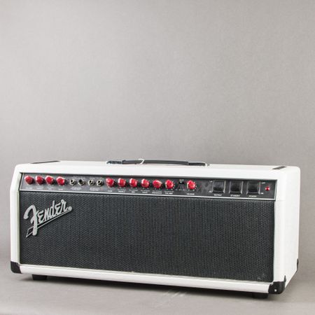 Fender "The Twin" Red Knob 100w Head Conversion 1990, White thumbnail
