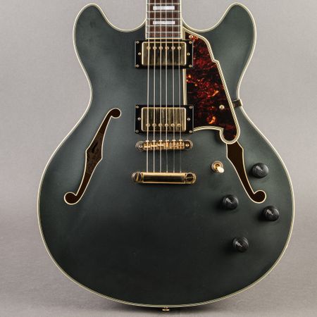 D'Angelico DC Deluxe 2016, Olive Matte thumbnail