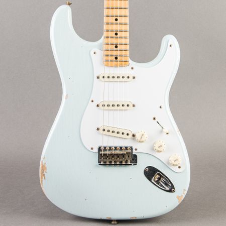 Fender Custom Shop LTD 1956 Relic Stratocaster 2024, Faded Sonic Blue thumbnail