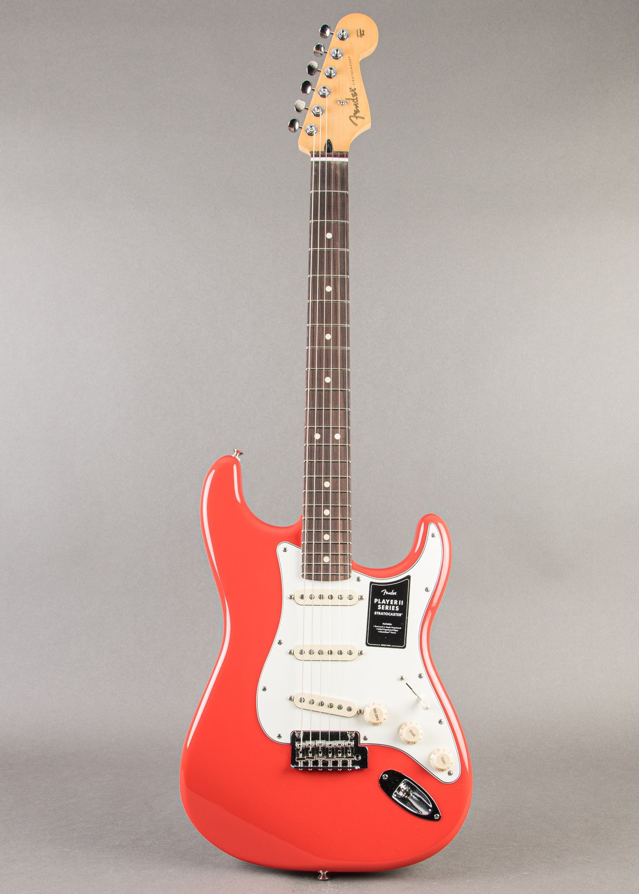 Carter Vintage - Fender Player II Stratocaster 2026, Coral Red