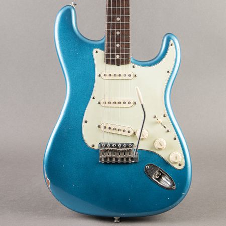 Partscaster Strat Style 2010's , Metallic Blue thumbnail