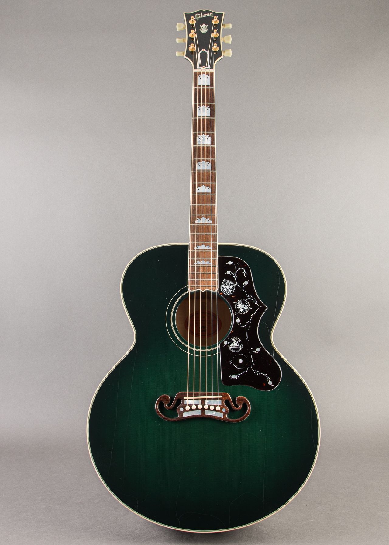 Carter Vintage - Gibson J-200 1996, Green | Carter Vintage Guitar