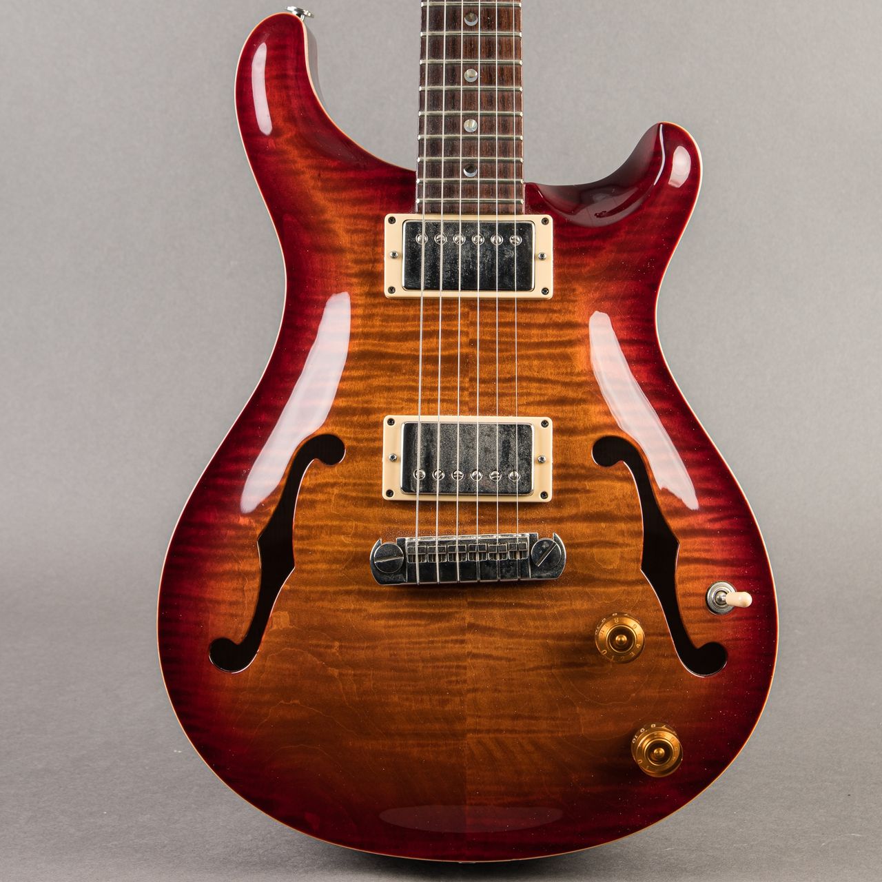 1998 PRS archtop Ⅱ Carter Vintage - PRS McCarty Archtop II 1998, Cherry Burst