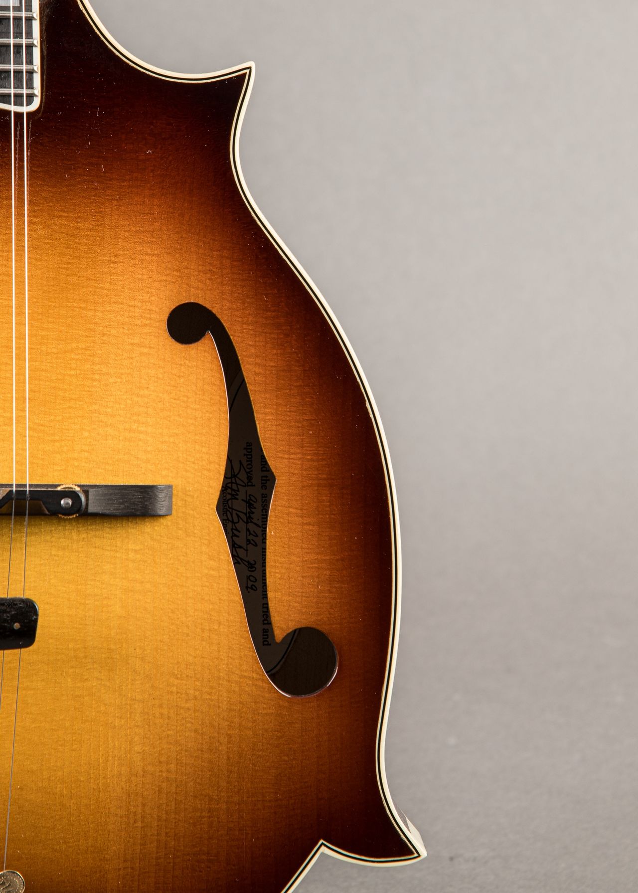 Carter Vintage - Gibson F-5 Sam Bush Pilot Model 2009, Sunburst