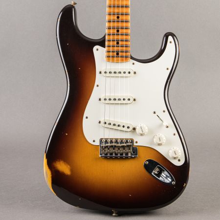 Fender Custom Shop Limited Fat 50's Strat Relic 2022, Wide Fade Chocolate 2-color Sunburst thumbnail