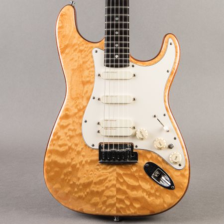 Fender Custom Shop Set Neck Stratocaster 1993, Tiger Maple Flame thumbnail