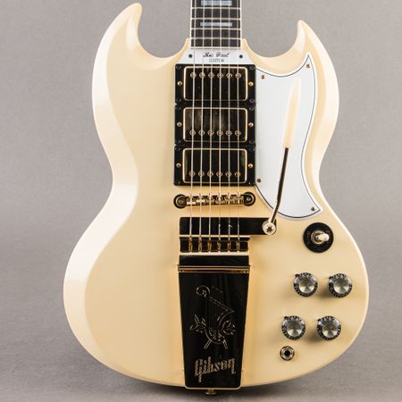 Gibson Custom Shop 1963 Les Paul SG Custom Reissue 2026, VOS, Classic White thumbnail