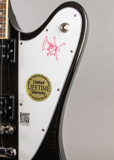 Carter Vintage - Epiphone Slash Firebird 2018, Black | Carter