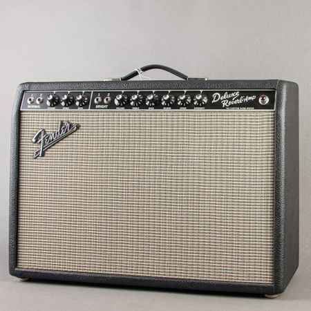 Fender '64 Custom Deluxe Reverb Hand-Wired RI 2019, Black thumbnail