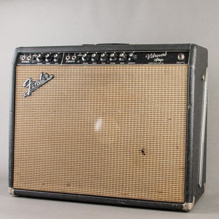Fender Vibroverb AA763 1x15 Combo 1963, Black thumbnail