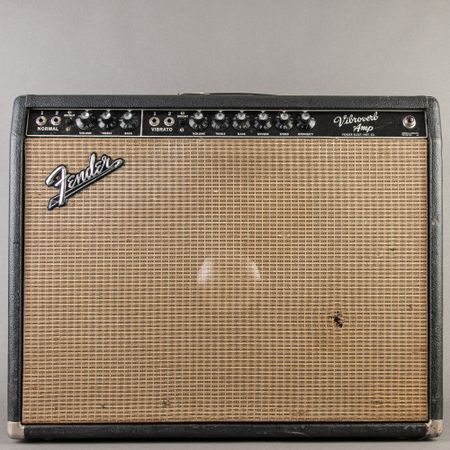 Carter Vintage - Fender Vibrolux Reverb AA864 1967, Black | Carter