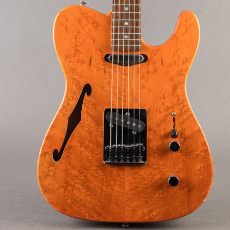 Warmoth Partscaster Thinline Tele 2000s, Trans Orange thumbnail
