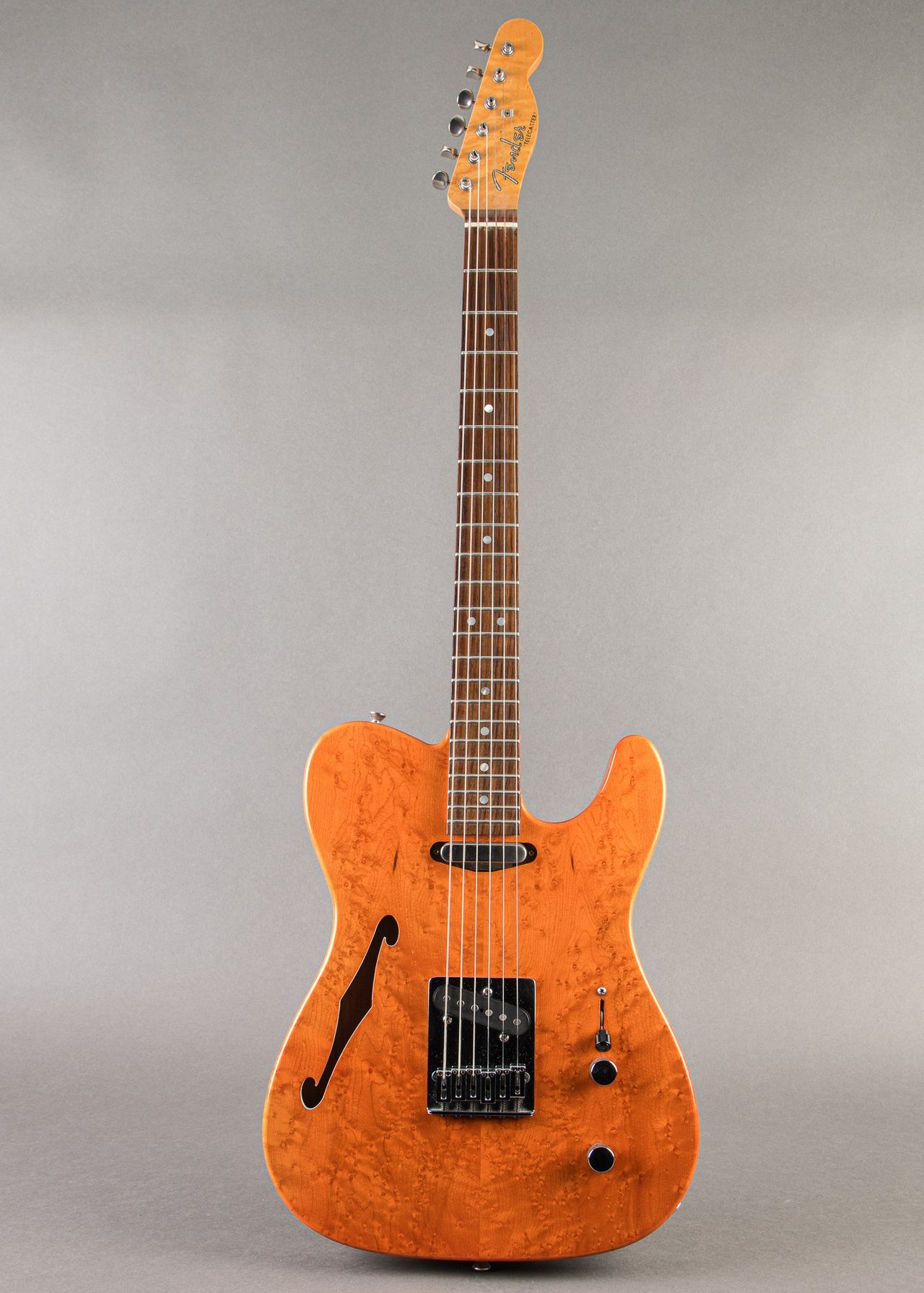 ギター Fender Warmoth Telecaster Thinline Carter Vintage - Warmoth Partscaster Thinline Tele 2000s, Trans