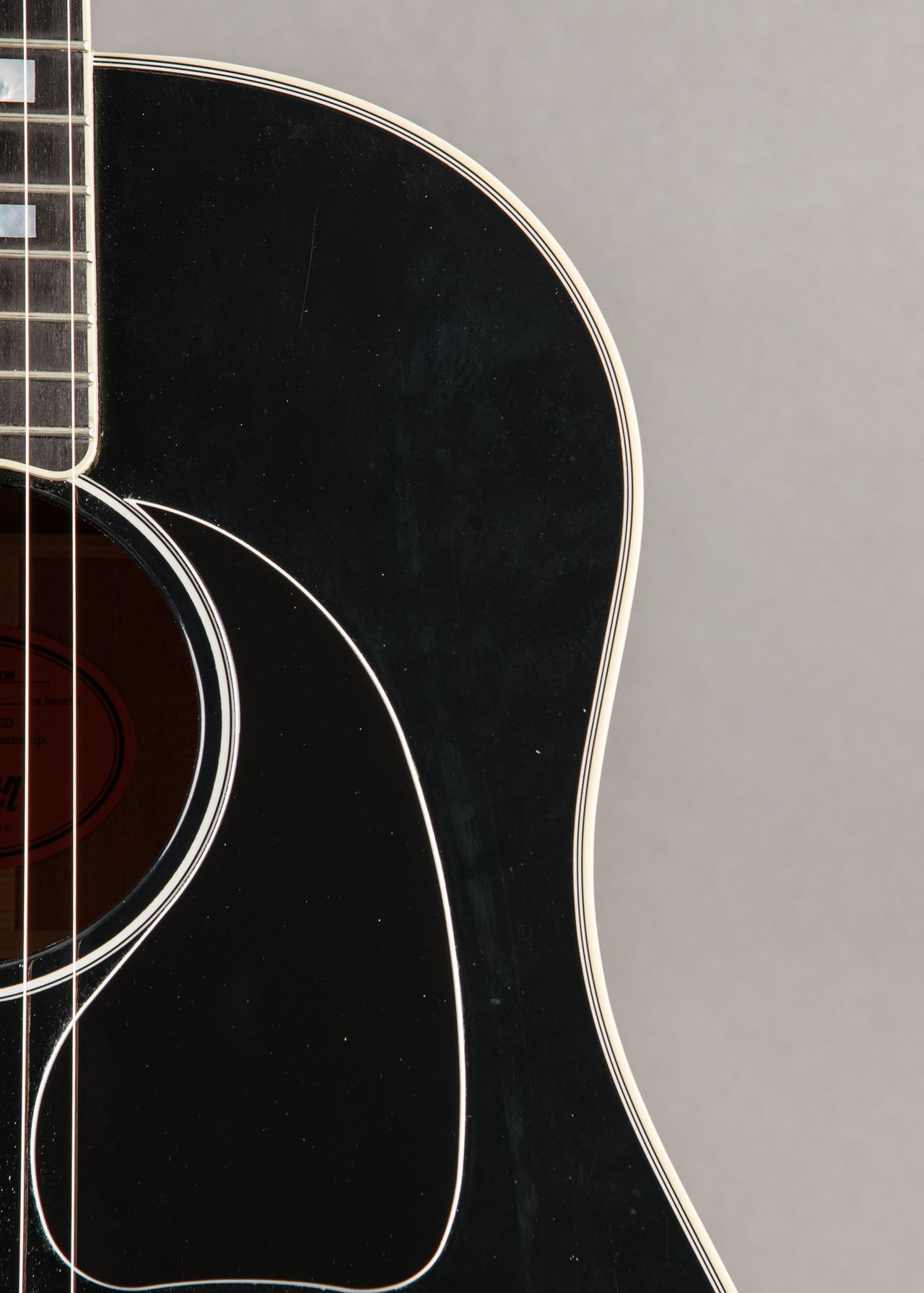 Carter Vintage - Gibson J-45 Custom 2024, Ebony | Carter Vintage