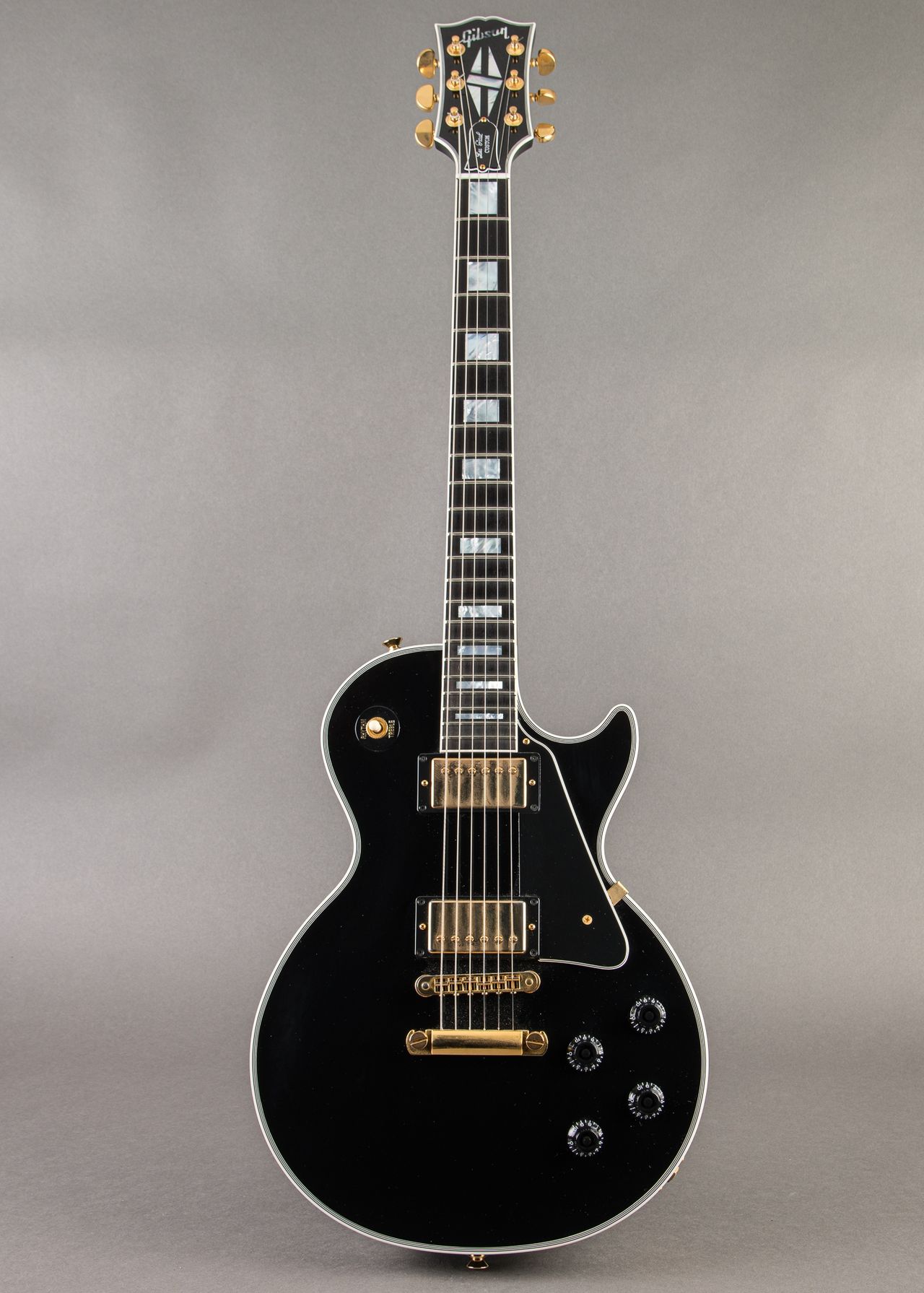Carter Vintage - Gibson Les Paul Custom 2021, Black | Carter