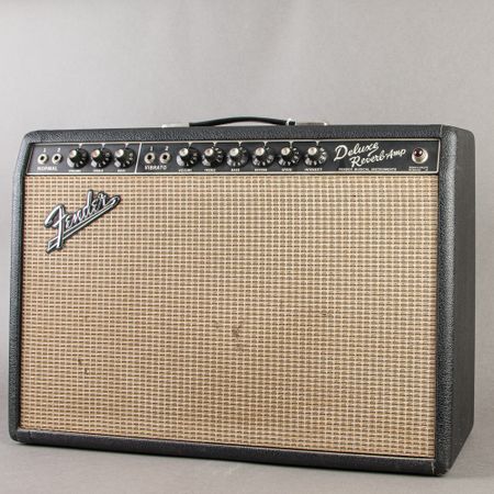 Fender Deluxe Reverb AB763 1966, Black thumbnail