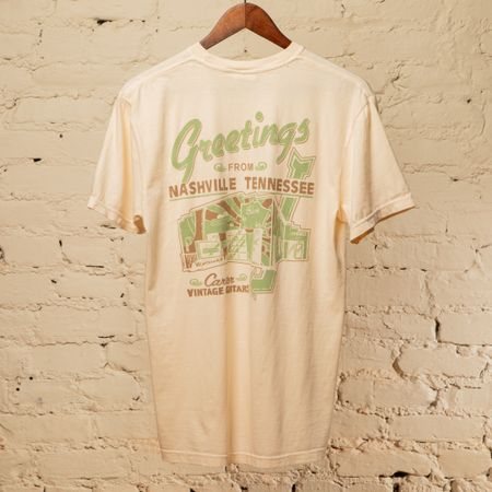 Carter Vintage Ivory Greetings Tee thumbnail