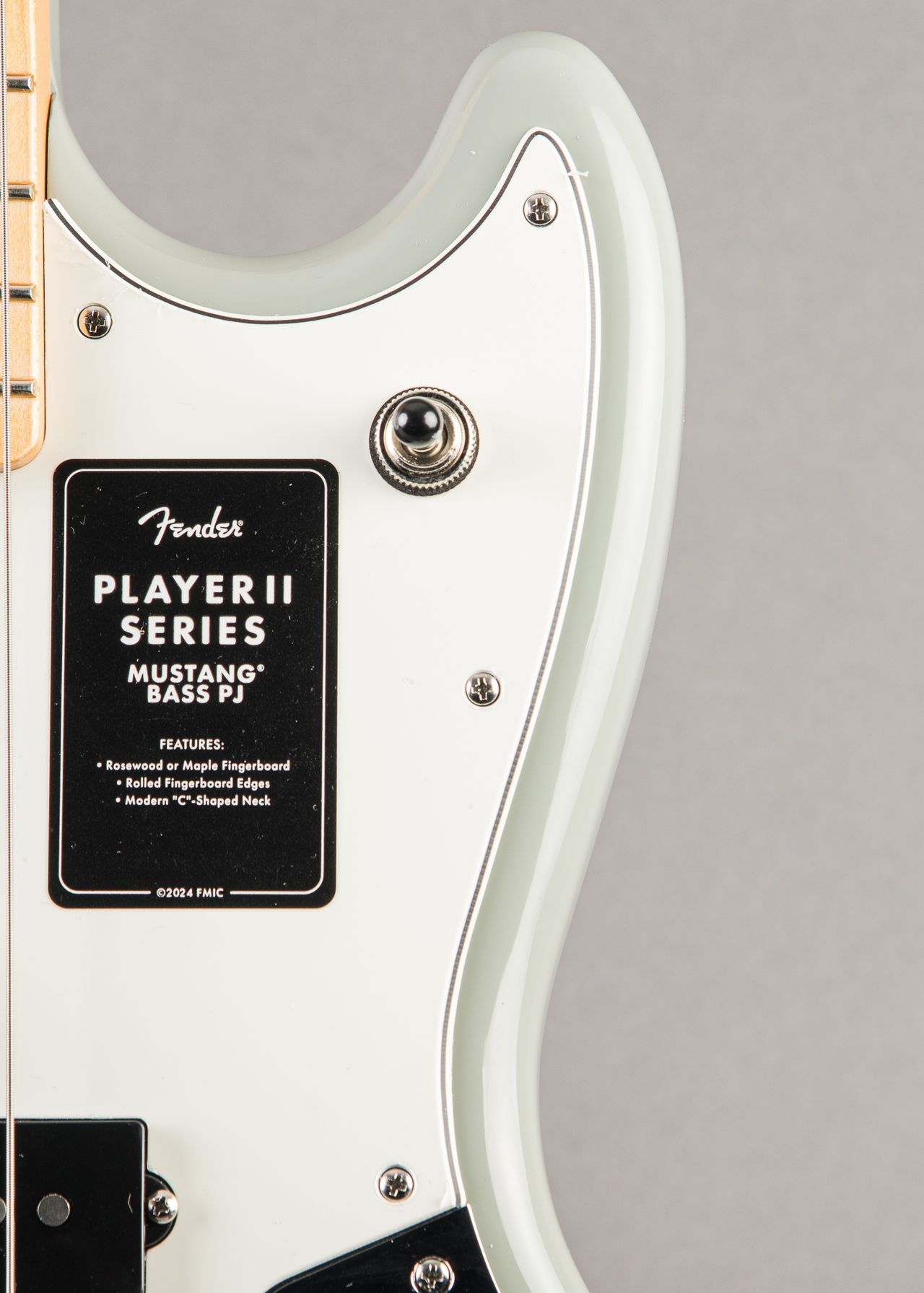 Carter Vintage - Fender Player II Mustang Bass 2026, Cactus Gray