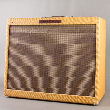 Fender '57 Twin Amp Low-Powered 5E8-A Hand Wired RI 2007, Tweed thumbnail