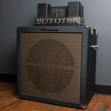 Ampeg B-18N Fliptop 1x18 Combo 1965, Blue thumbnail