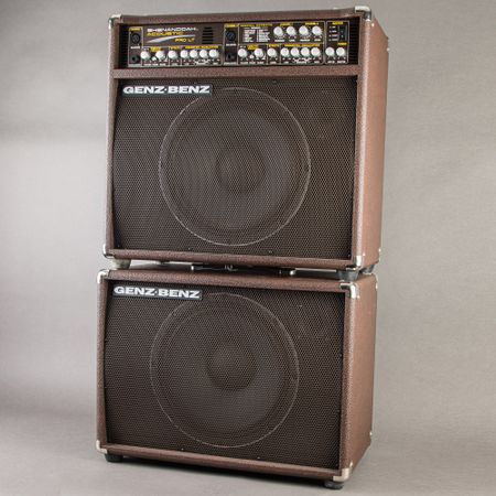 Genz Benz Shenandoah Pro LT 300w Acoustic Amp w/ 1x12 Ext Cab 2020's, Brown thumbnail