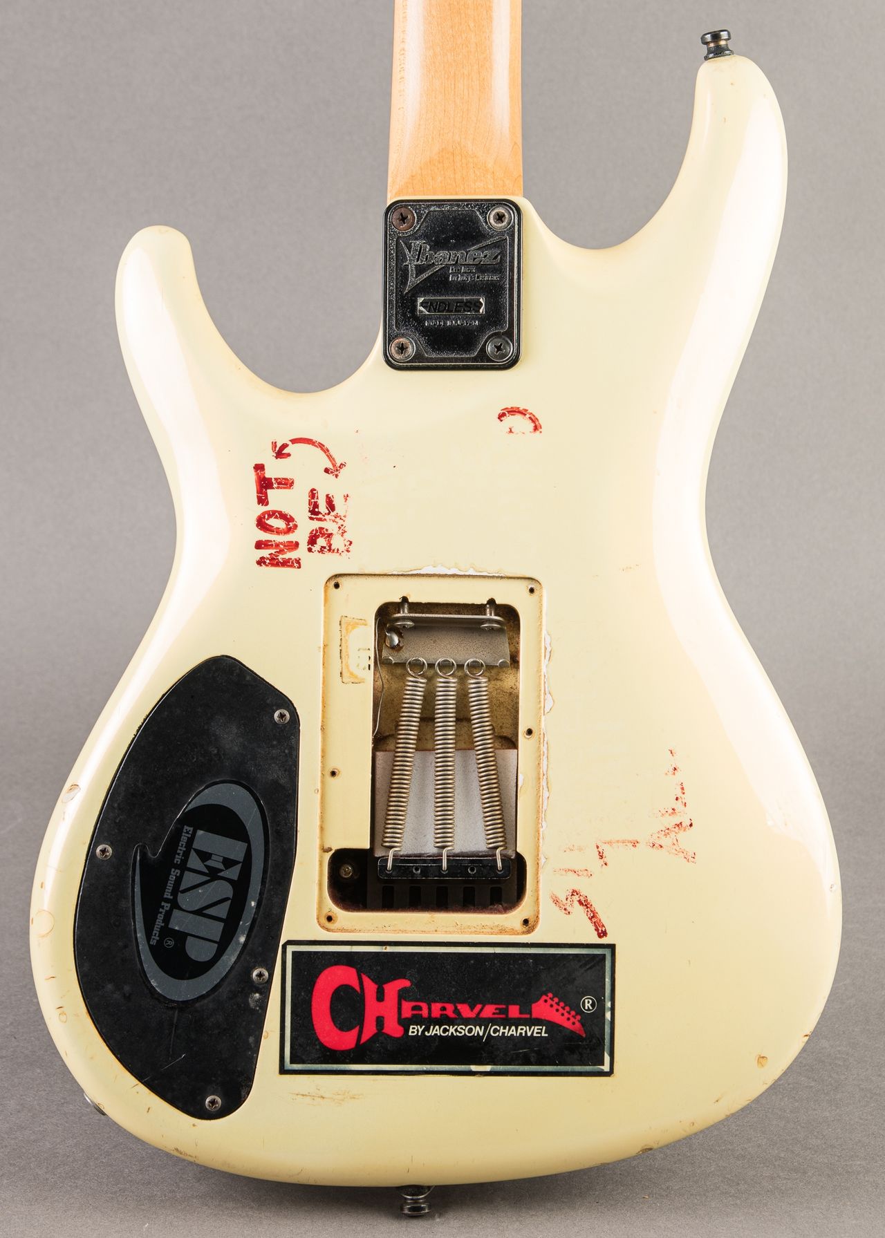 Carter Vintage - Ibanez Radius 540R-HH 1989, Pearl White | Carter