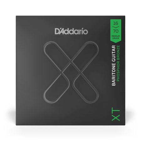 D'addario XT Medium Baritone Phosphor Bronze Coated Acoustic Strings XTAPB1670 thumbnail