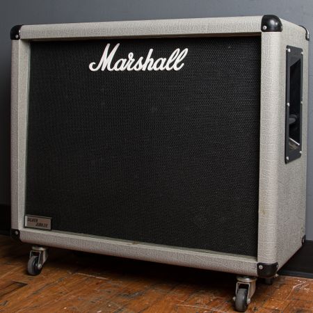 Marshall 2356 Rare Silver Jubilee 2x12 Cabinet 140w 2016, Grey thumbnail