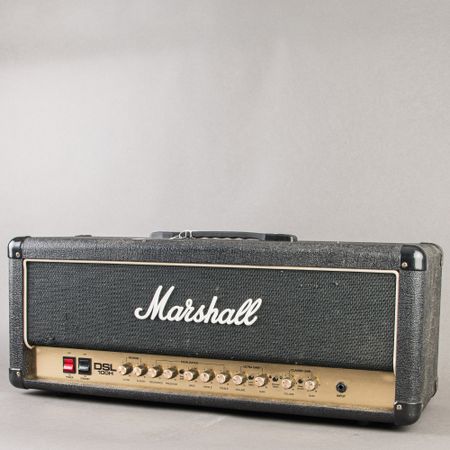 Marshall DSL 100H Head w/ Road Case 2012, Black thumbnail