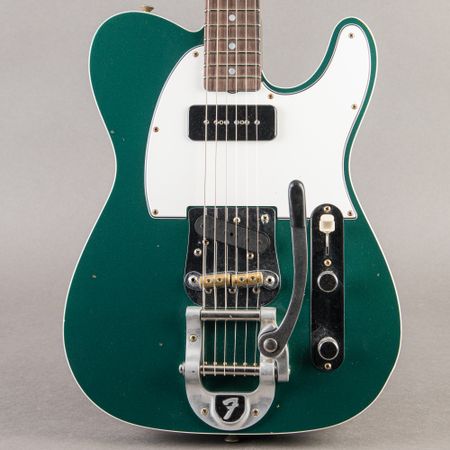Fender Custom Shop Telecaster Custom 2025, British Racing Green over Butterscotch Blonde thumbnail